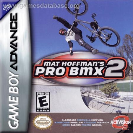 Cover Mat Hoffman's Pro BMX 2 for Game Boy Advance